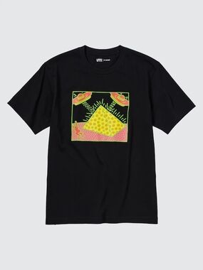 GUC Uniqlo UT Archive Keith Haring "Fertility" Graphic Tee - Lrg Blk Neon UFO